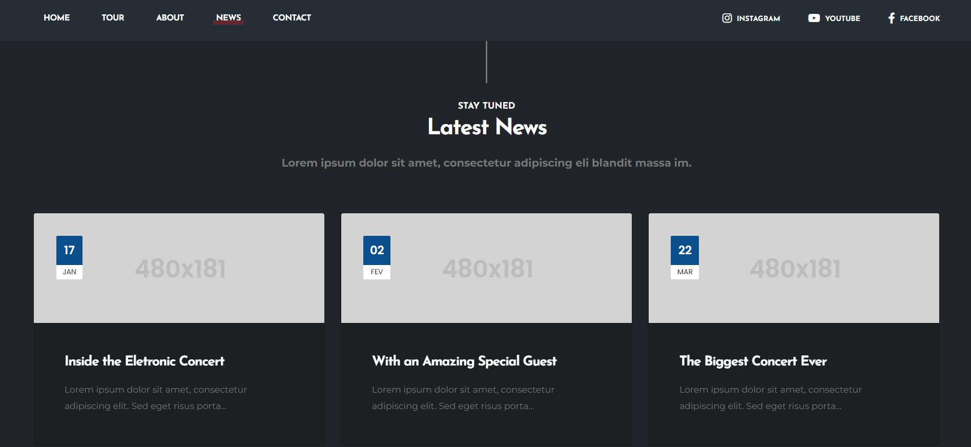 Sitio de Noticas y Blog